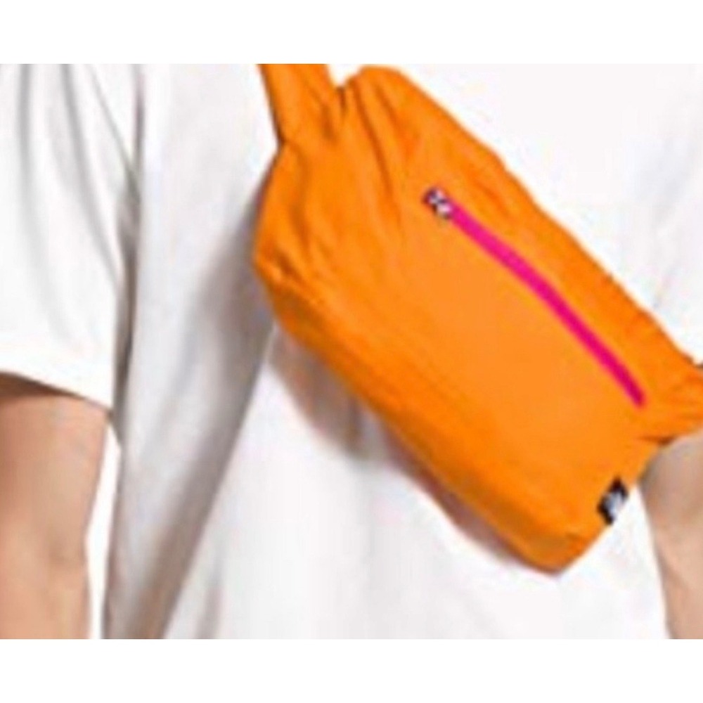 THE NORTH FACE Women M Teal Orange Pink  Fanorak Windbreaker Jacket  Packable - Picture 2 of 11